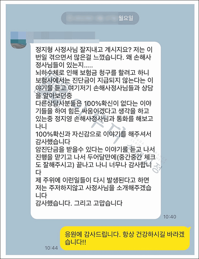 [D352] 뇌하수체선종 손해사정사례 이루다손해사정법인 성공사례 썸네일