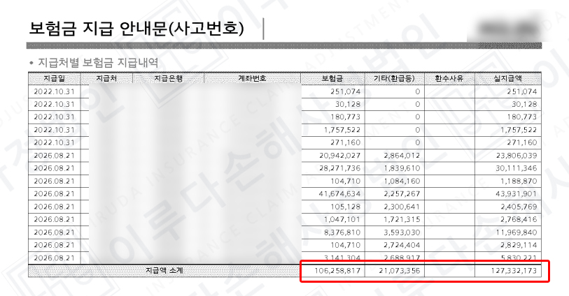 [D352] 뇌하수체선종 손해사정사례 이루다손해사정법인 성공사례 썸네일